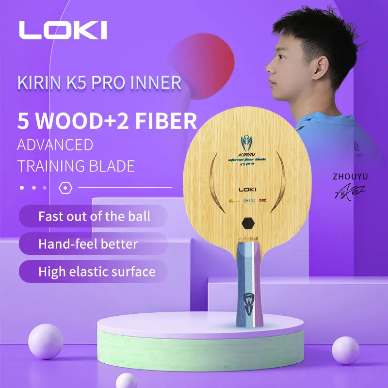 Table Tennis Loki - LOKI K5 PRO Table Tennis Blade
