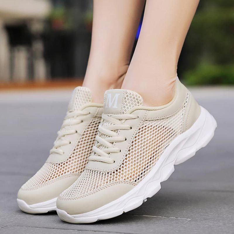 Table Tennis Online Multiplayer - Summer Breathable Sneakers Women Mesh Women's