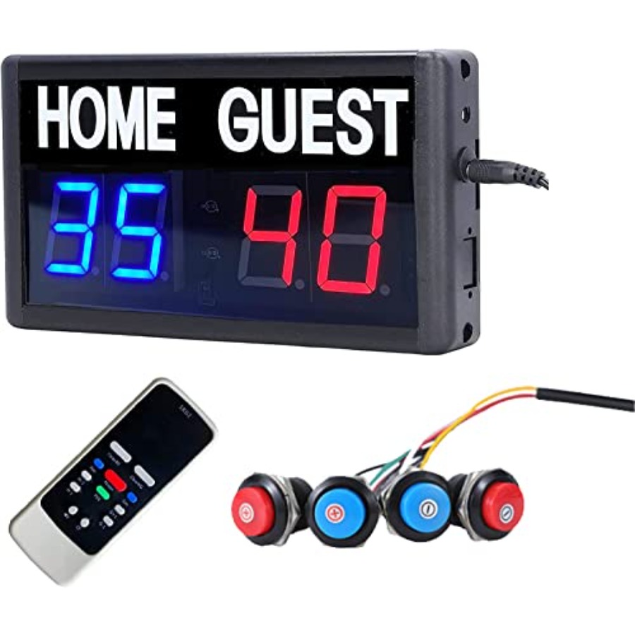 Table Tennis Score - Score Keeper Portable Led Digital Electronic