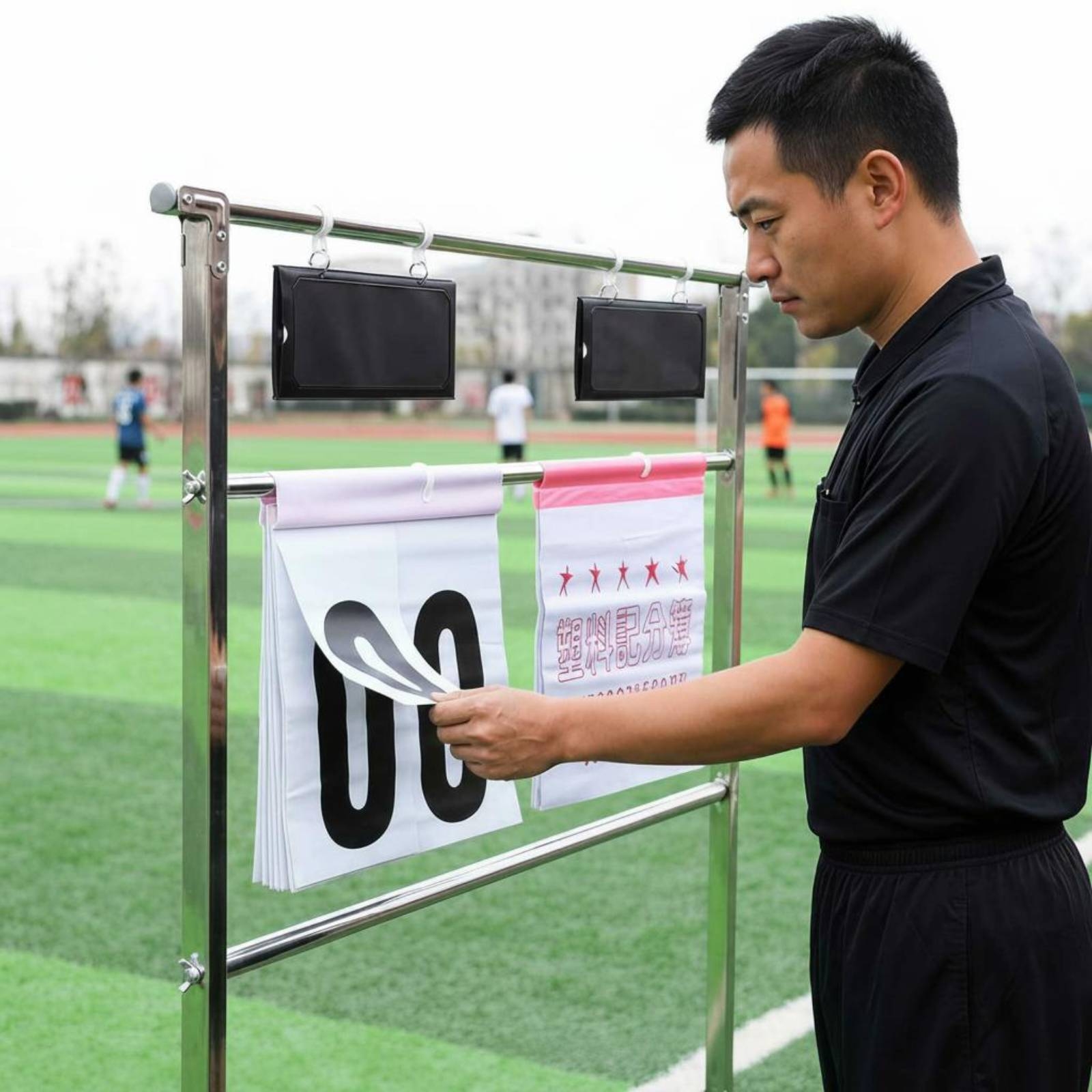 Table Tennis Score - Portable Flip Scoreboard Multi-Game Use Portable