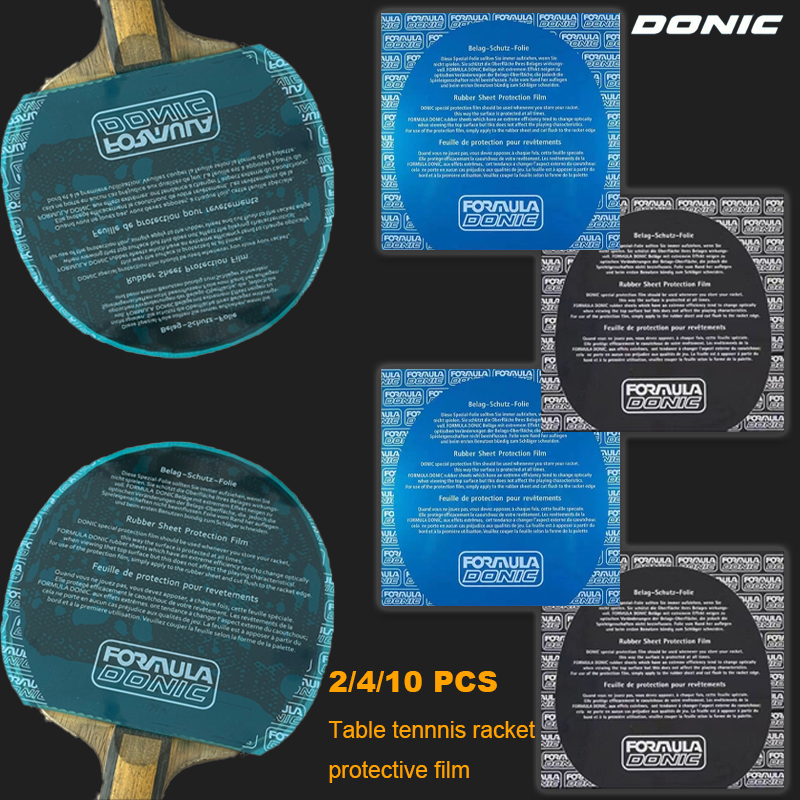 Table Tennis Paddle Set - 2/4/10PCS Ping Pong Racket Protective Film