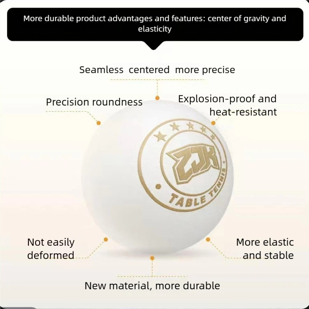Table tennis ball，ZJK Training - Table Tennis Match บทวิจารณ์และราคา