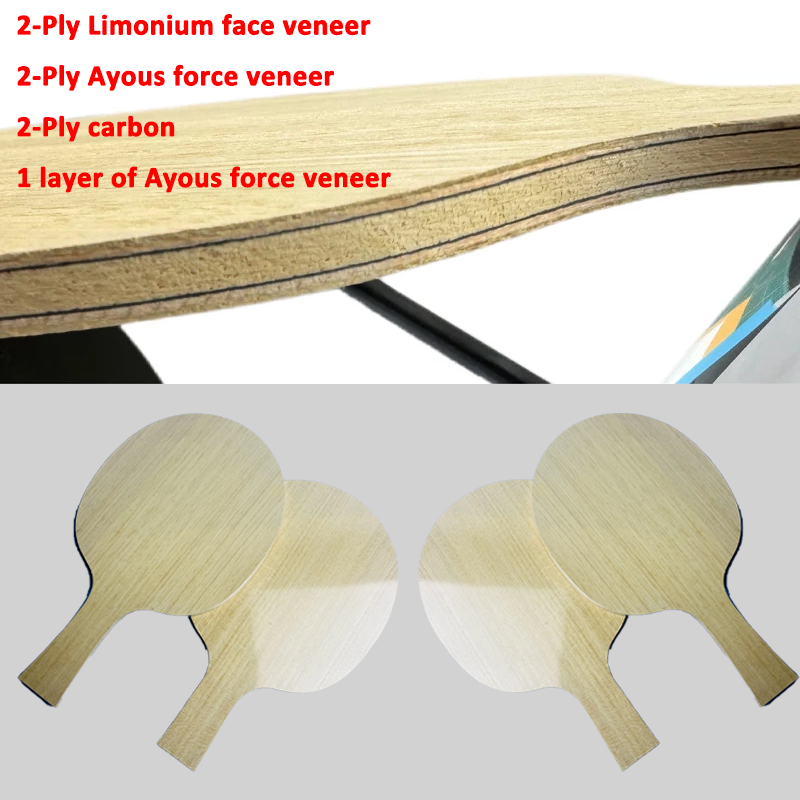 Table Tennis Blade with Limoni - Table Tennis Zhang Jike บทวิจารณ์และราคา