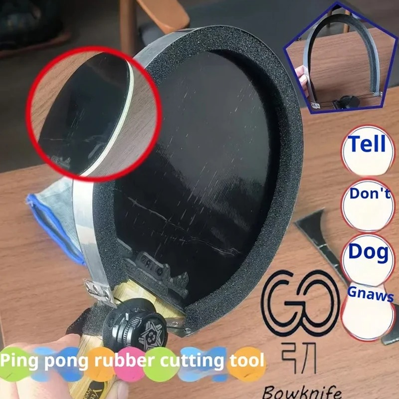 Table Tennis Rubber Manual Cut - Table Tennis Paddle Set บทวิจารณ์และราคา
