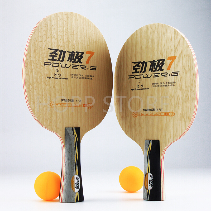 DHS POWER G7 PG7 Table tennis  - Table Tennis Zhang Jike บทวิจารณ์และราคา