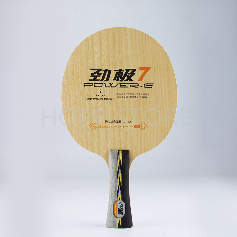 DHS POWER G7 PG7 Table tennis  - Table Tennis Zhang Jike บทวิจารณ์และราคา