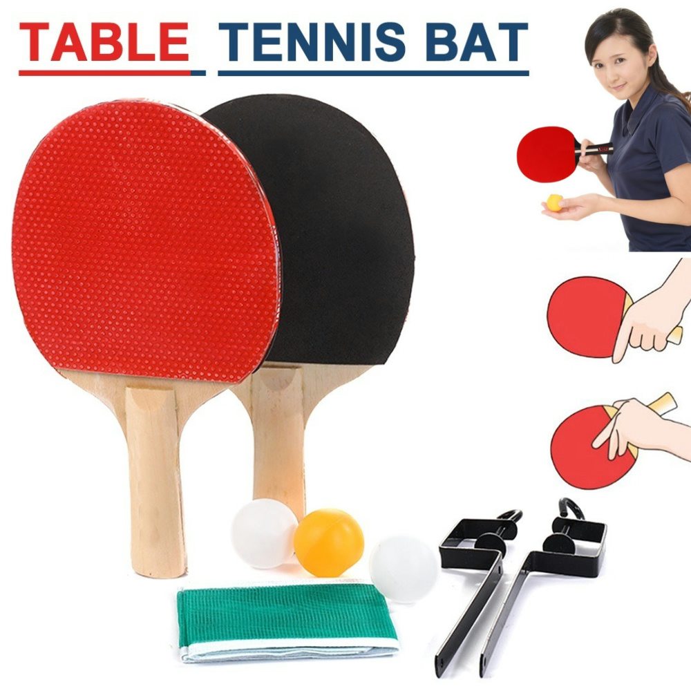 Ping Pong Paddle Set with Tabl - Table Tennis Match บทวิจารณ์และราคา