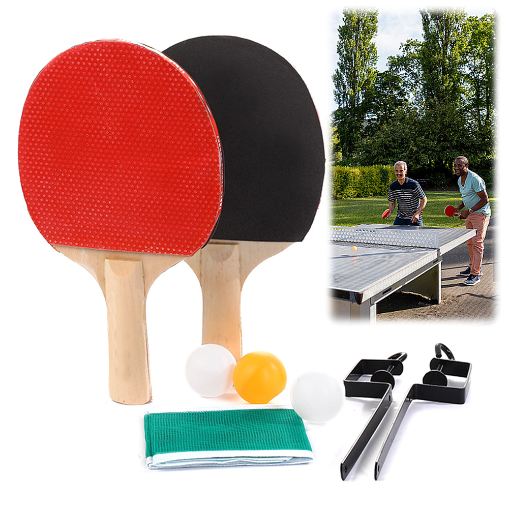 Ping Pong Paddle Set with Tabl - Table Tennis Match บทวิจารณ์และราคา