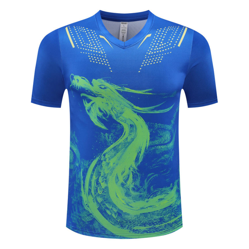 Dragon Men's Table Tennis T-Sh - Table Tennis Zhang Jike บทวิจารณ์และราคา