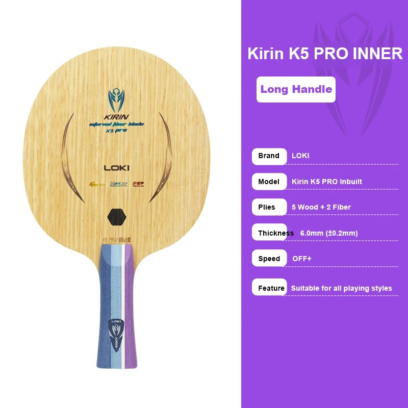 LOKI K5 PRO Table Tennis Blade - Table Tennis Loki บทวิจารณ์และราคา