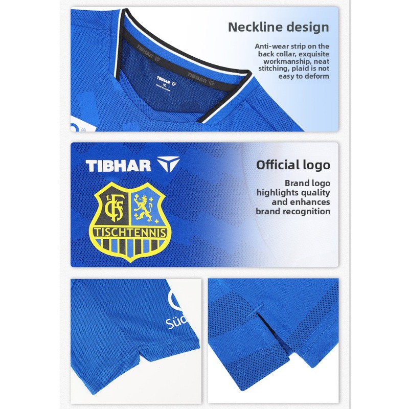 TIBHAR table tennis sportswear - Table Tennis Jacket บทวิจารณ์และราคา