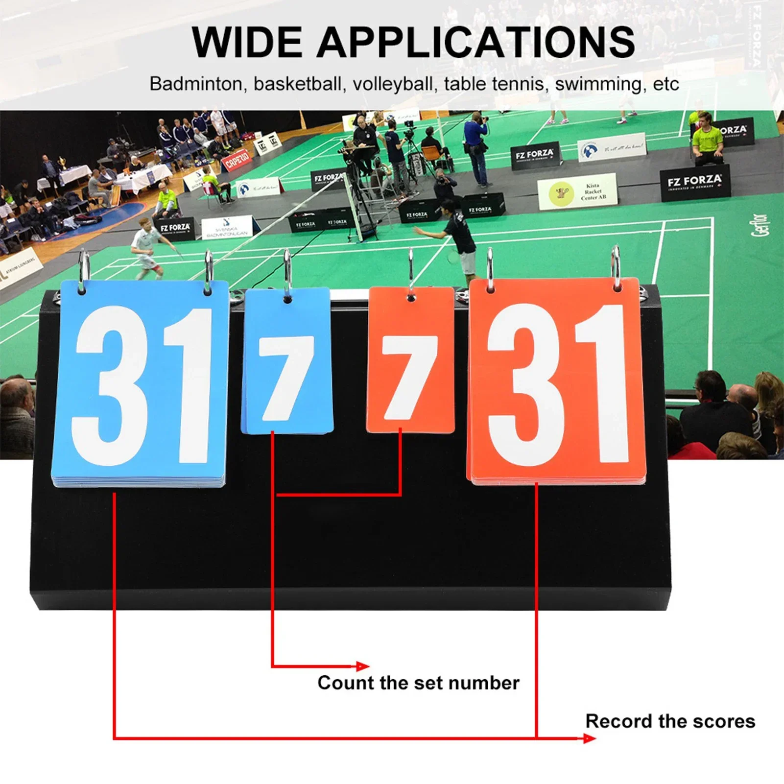4 Digit Sports Competition Sco - Table Tennis Score บทวิจารณ์และราคา