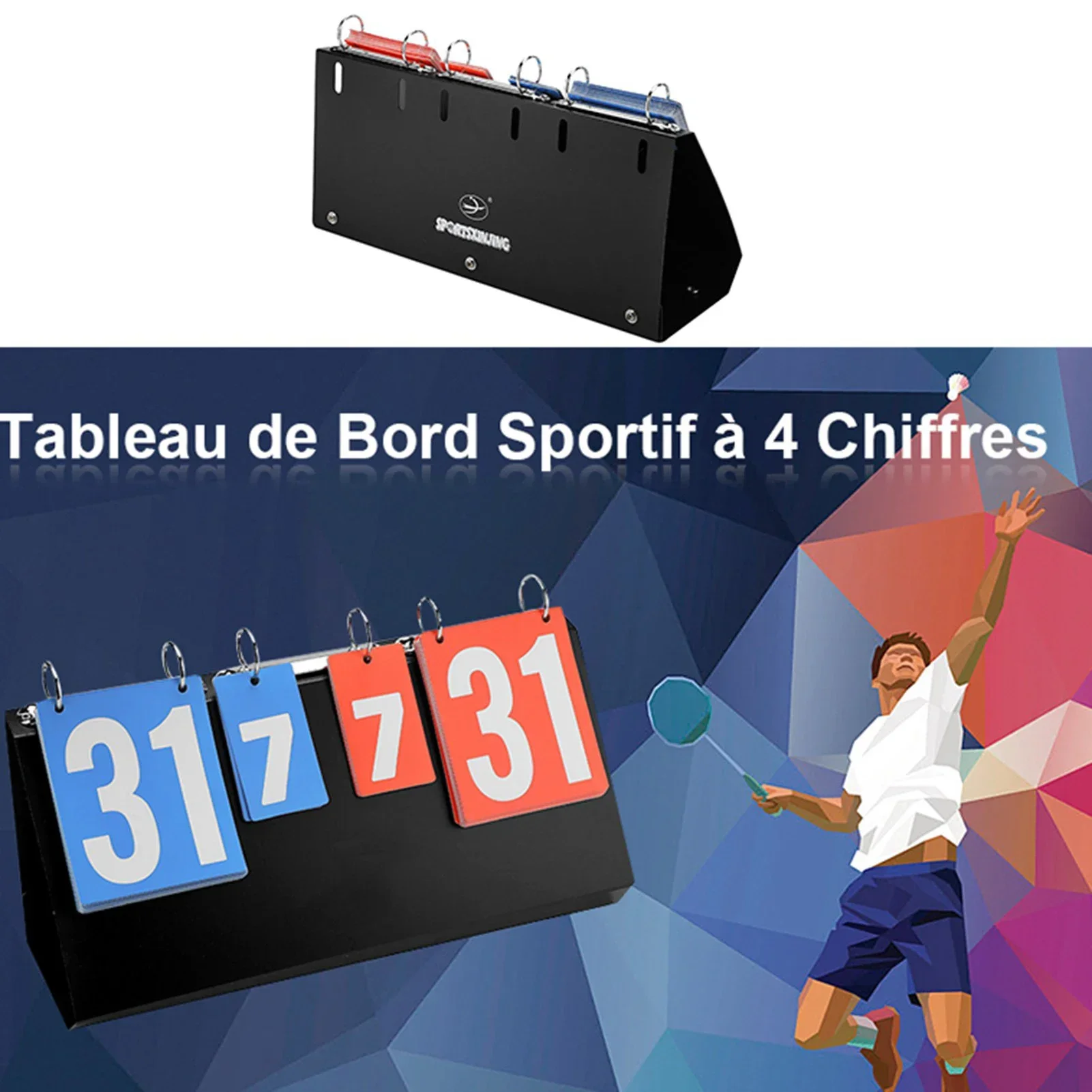 4 Digit Sports Competition Sco - Table Tennis Score บทวิจารณ์และราคา