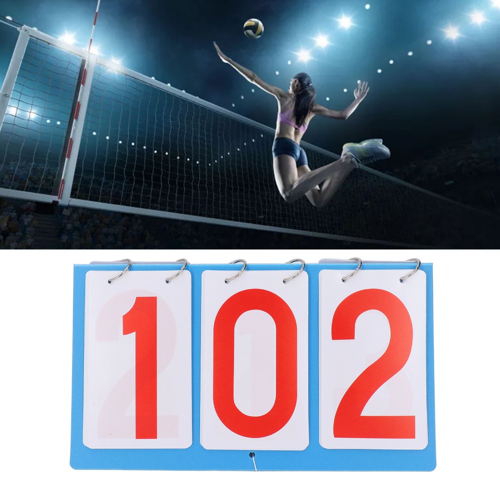 Waterproof Plastic Flip Scoreb - Table Tennis Score บทวิจารณ์และราคา