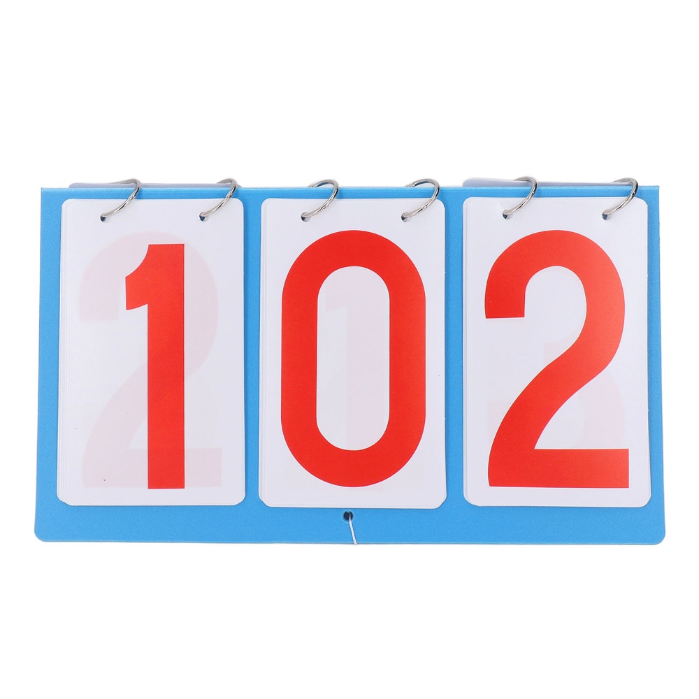 Waterproof Plastic Flip Scoreb - Table Tennis Score บทวิจารณ์และราคา