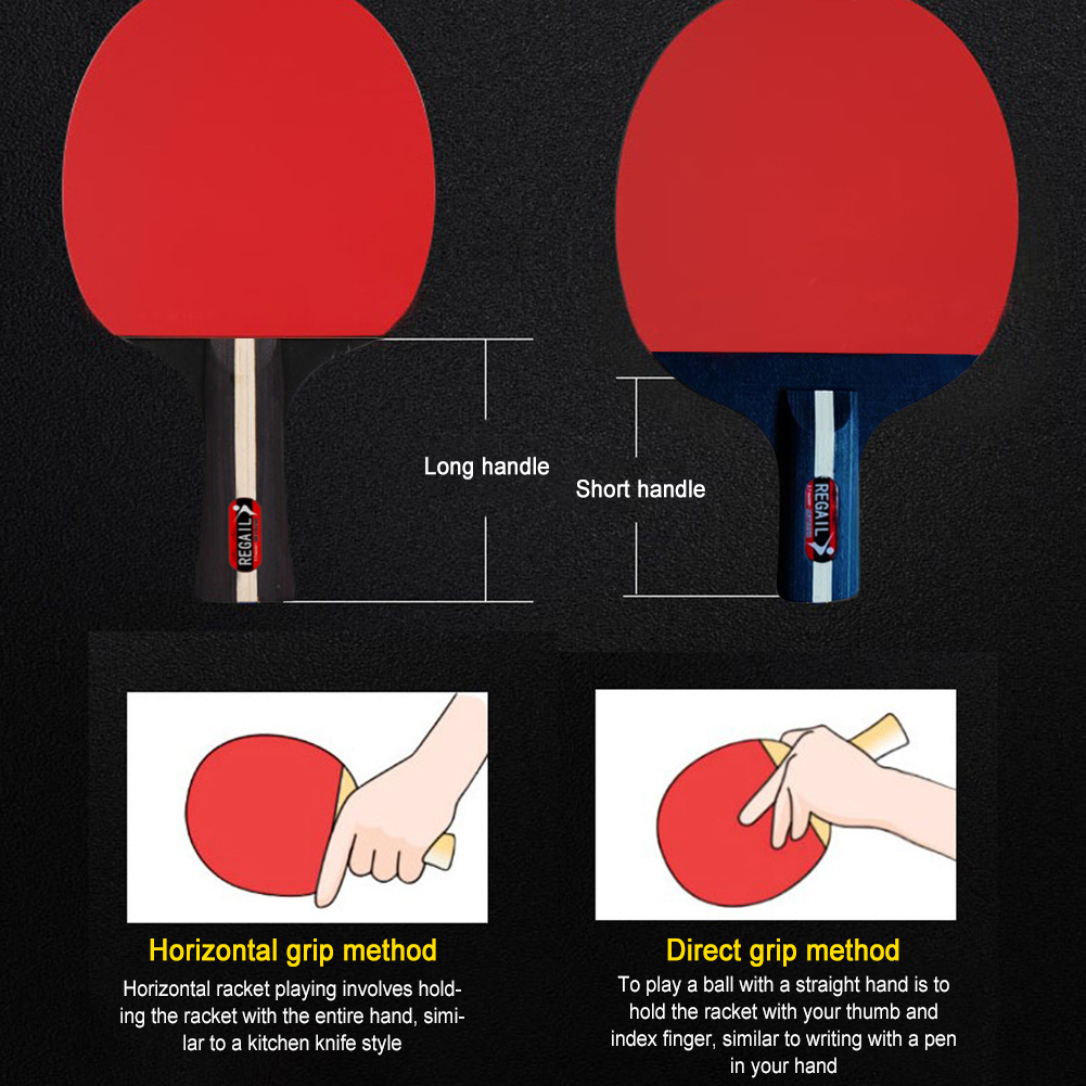 Table Tennis Racket 2 Rackets  - Table Tennis Match บทวิจารณ์และราคา