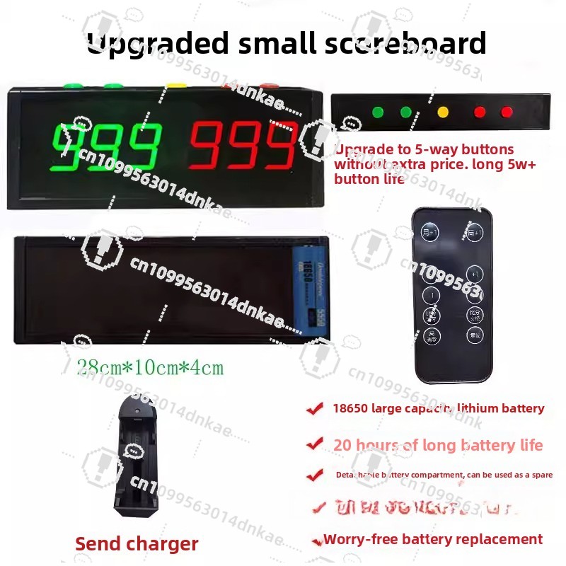 Basketball Game Electronic Sco - Table Tennis Score บทวิจารณ์และราคา