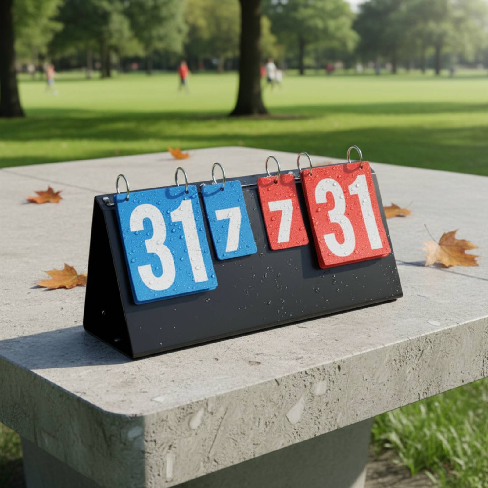 Portable Flip Scoreboard Multi - Table Tennis Score บทวิจารณ์และราคา