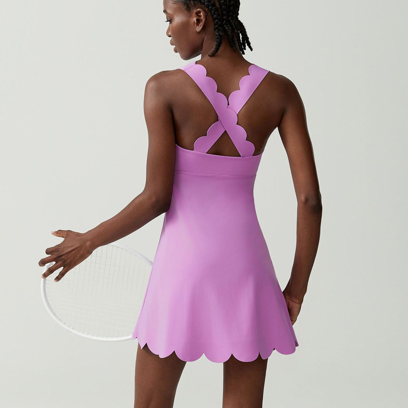 Women Tennis Yoga Dress Solid  - Table Tennis Jacket บทวิจารณ์และราคา