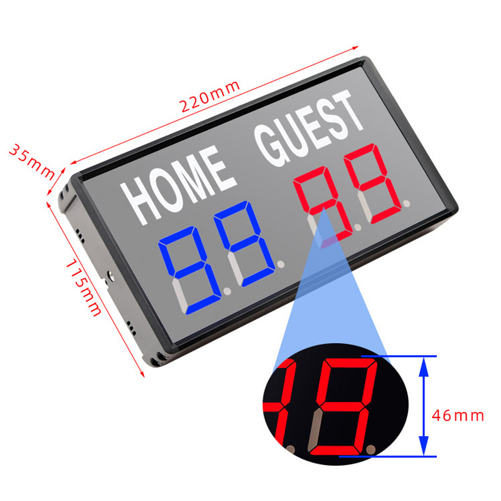 4-Digit LED Electronic Score K - Table Tennis Flash บทวิจารณ์และราคา