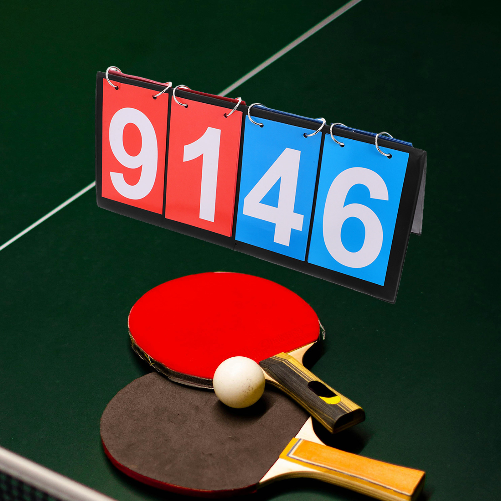 Portable Four Digit Flip Score - Table Tennis Score บทวิจารณ์และราคา