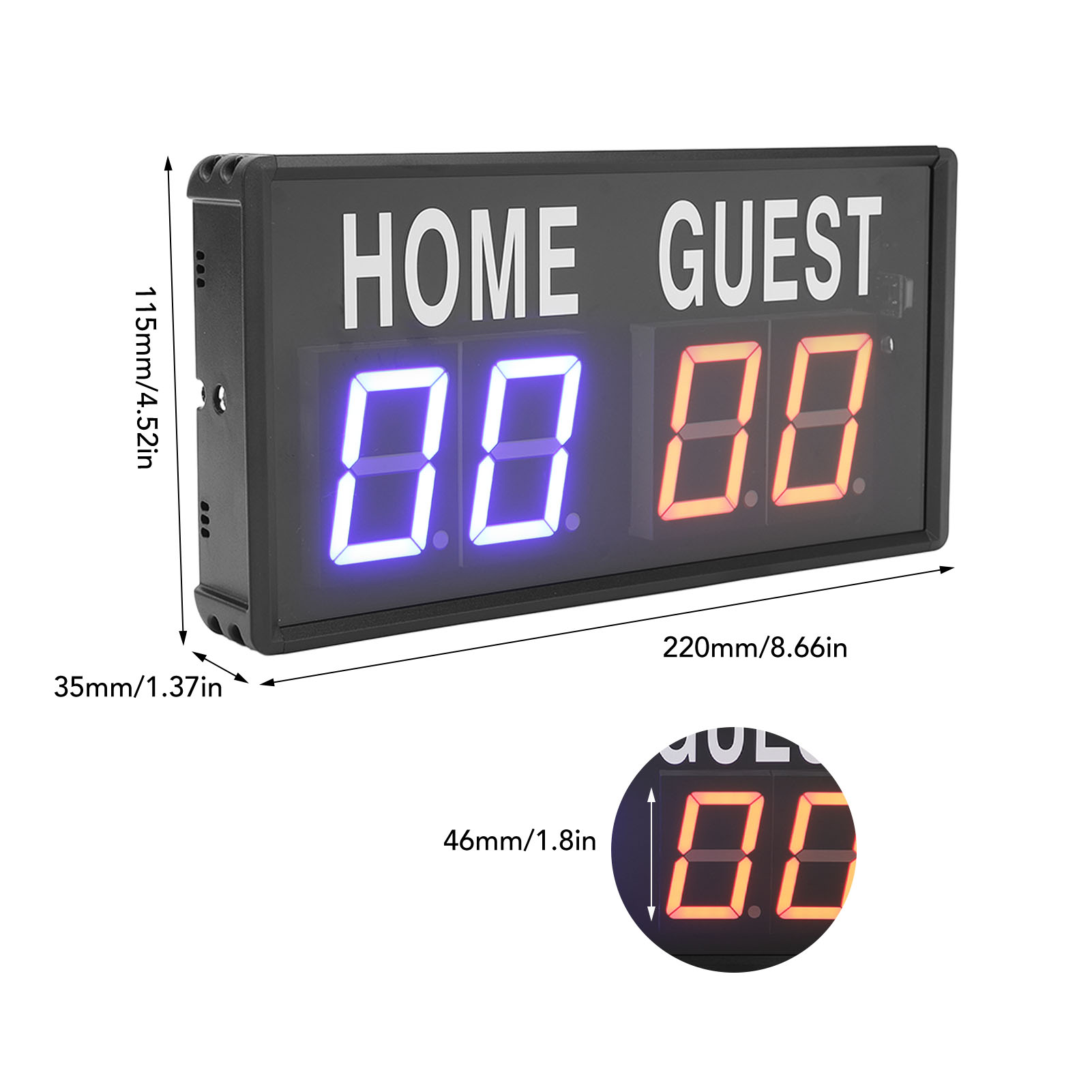 Electronic Scoreboard Aluminum - Table Tennis Score บทวิจารณ์และราคา
