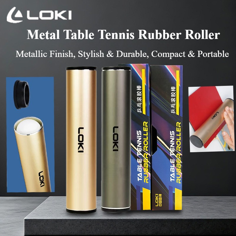 LOKI Metal Table Tennis Rubber - Table Tennis Loki บทวิจารณ์และราคา