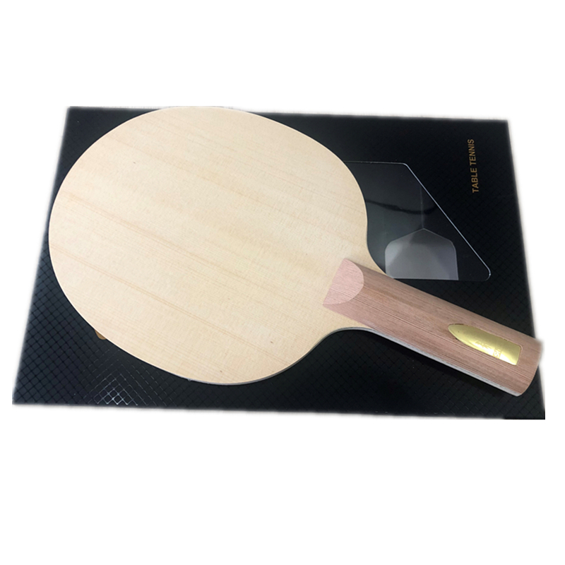 Stuor BLUE Carbon Hinoki Table - Table Tennis Zhang Jike บทวิจารณ์และราคา