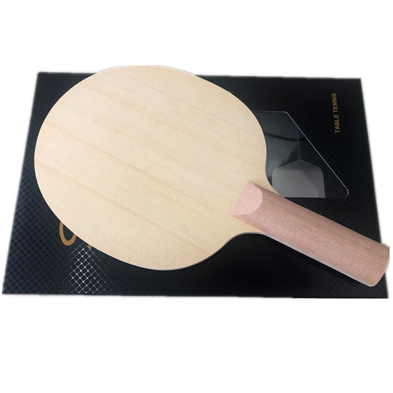 Stuor BLUE Carbon Hinoki Table - Table Tennis Zhang Jike บทวิจารณ์และราคา