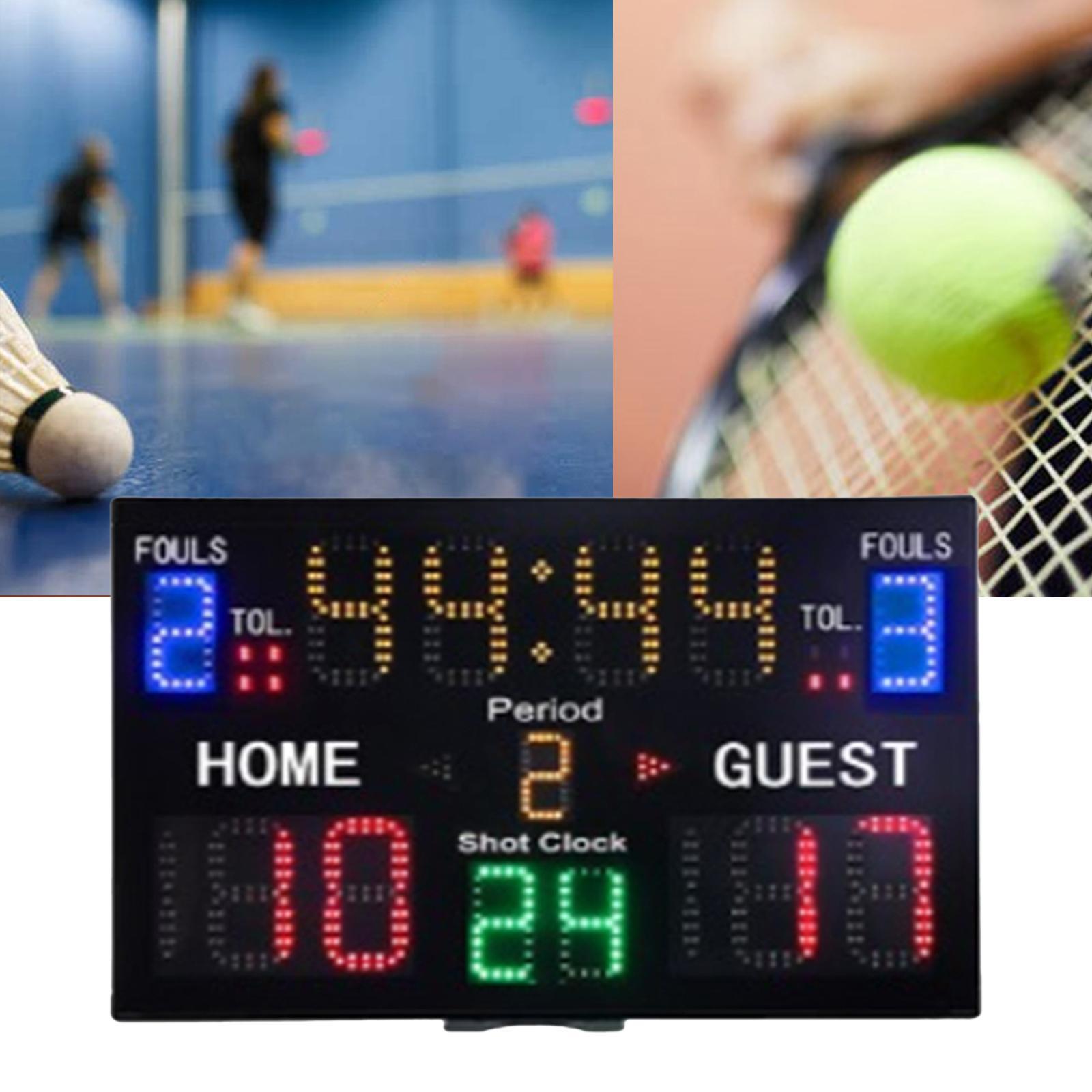 Indoor Basketball Scoreboard w - Table Tennis Score บทวิจารณ์และราคา