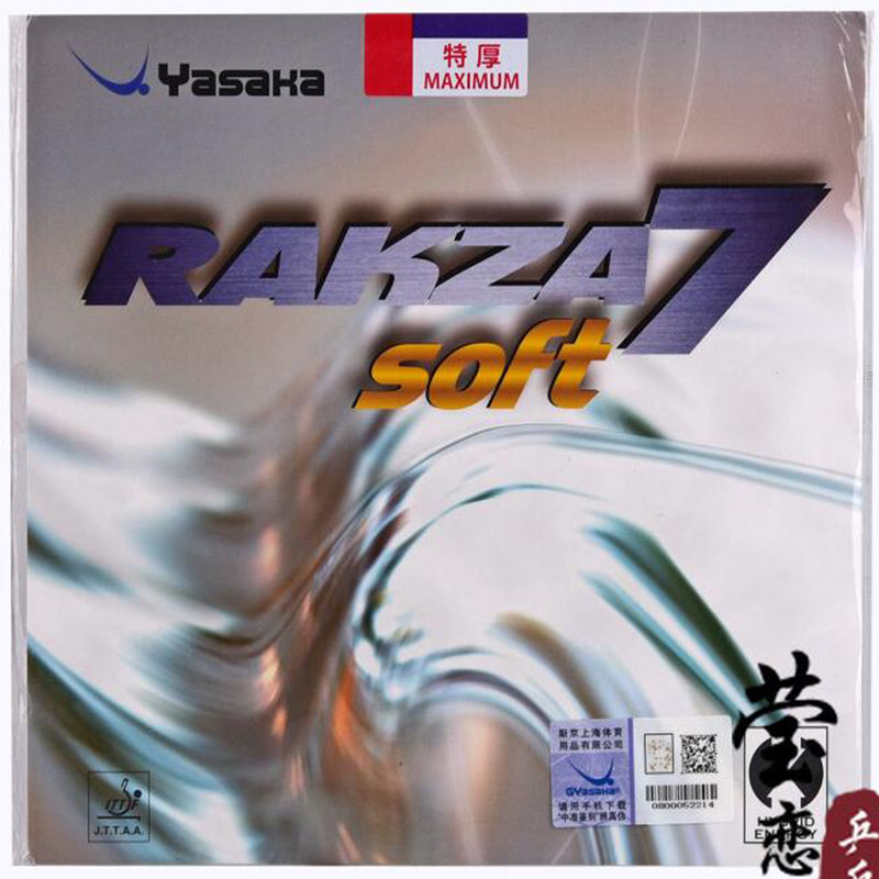 original yasaka RAKZA 7 soft ( - Table Tennis Paddle Set บทวิจารณ์และราคา