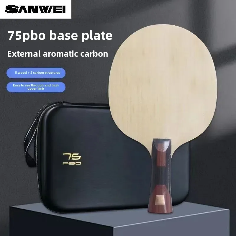 SANWEI  Original SUPER 75 PBO  - Table Tennis Zhang Jike บทวิจารณ์และราคา
